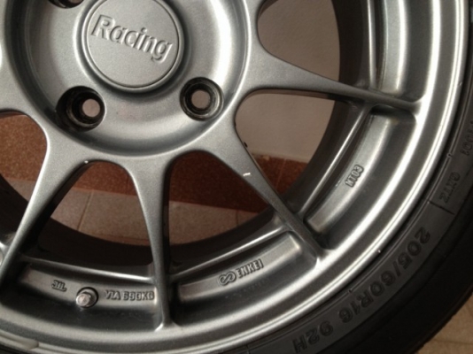 ล้อ ENKEI NT03 แท้ๆขอบ16กว้าง7นิ้วอ๊อฟ43 4รู114เก่าญี่ปุ่นสภาพสวยๆ