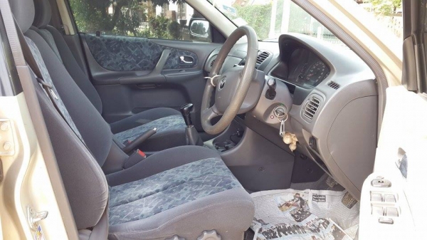 ขาย Mazda 323 Protege สีบรอนซ์ทองสวยมาก ติดแก็ส lpg ราคา 108,000 บาท ++++++ ขาย Mazda 323 Protege สีบรอนซ์ทองสวยมาก ติดแก็ส lpg ราคา 108,000 บาท ++++++