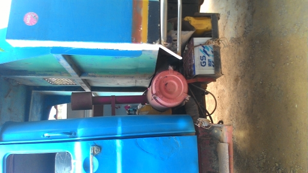 ขายรถดั้มสีฟ้า เครื่องฮีโน่ เฟืองท้ายฟูโซ่