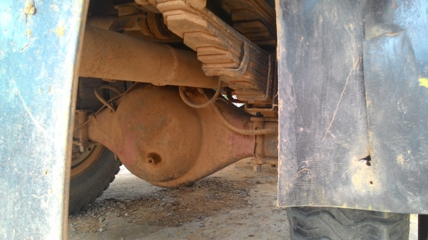 ขายรถดั้มสีฟ้า เครื่องฮีโน่ เฟืองท้ายฟูโซ่