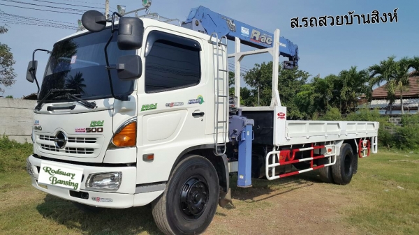 ขาย 6 ล้อ ฮีโน่ เมก้า เครน 5 ตัน  212 แรง  7.30 ม. รวมเครน ปี 2005  เครนทาดาโน่ 4 ปลอก 3 ชัก ขาเหลี่ยม รุ่นใหม่ ท้องวี สภาพสวยสุด ๆ เครื่องแน่น คัสซีสวย พร้อมใช้งาน     ชมรถก่อนได้ครับ สนใจติดต่อได้ที่  081-9425443