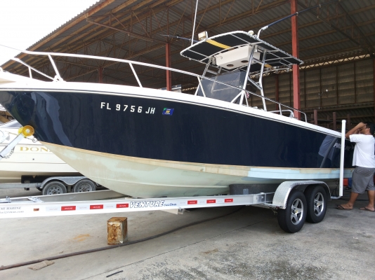 เรือตกปลา proline 26 ฟุต  center console