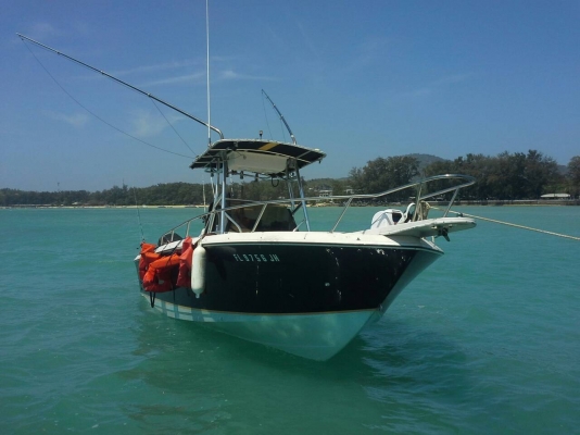 เรือตกปลา proline 26 ฟุต  center console