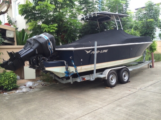 เรือตกปลา proline 26 ฟุต  center console