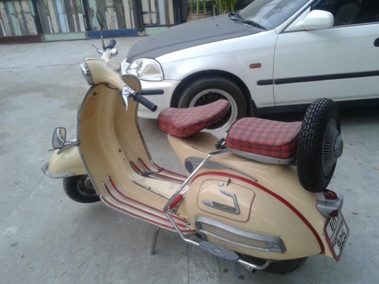 เวสป้า64อิตาลี ทะเบียนโอนขนส่ง