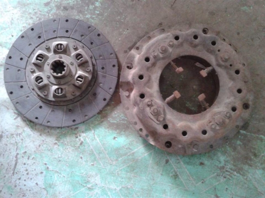 จานกดคลัชพร้อมแผ่นคลัช  14 นิ้ว