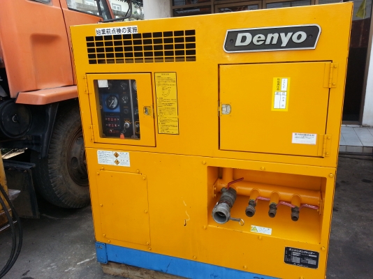 ขาย Denyo 390 พร้อมใช้งาน เครื่อง Hino W04d เทอร์โบ มาจากญีปุ่นเลยครับ ไม่เคยใช้ในบ้านเราครับ