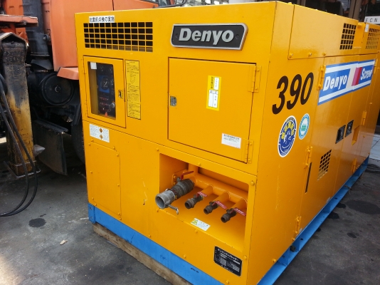 ขาย Denyo 390 พร้อมใช้งาน เครื่อง Hino W04d เทอร์โบ มาจากญีปุ่นเลยครับ ไม่เคยใช้ในบ้านเราครับ