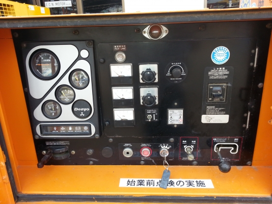 ขายเครื่องปั่นไฟ Denyo 60 KVA  พร้อมใช้งานครับ เครื่องแน่นๆๆครับ