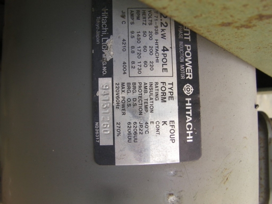 กบใส่ไม้เก่าญี่ปุ่นแท้ มี2ตัวให้เลือกไฟ3เฟสญี่ปุ่นราคาตัวละ25,000บาท