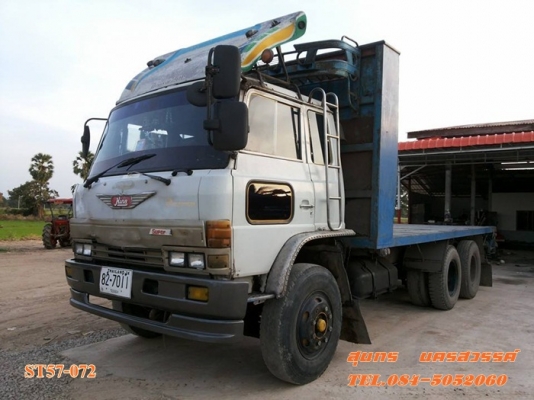 ขายด่วน รถบรรทุก 10 ล้อ HINO 195 แรง พื้นเรียบ เพลาเดียว สภาพพร้อมใช้ ราคาสุดคุ้ม