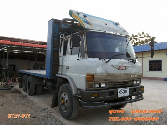 ขายด่วน รถบรรทุก 10 ล้อ HINO 195 แรง พื้นเรียบ เพลาเดียว สภาพพร้อมใช้ ราคาสุดคุ้ม