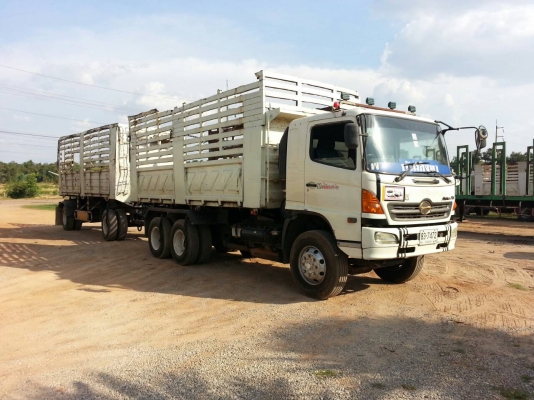 ขายด่วนHINO MEGA320 HISPEED ปี51ดั้มแม่ลูกจัดแนนท์ได้สูงราคาเบาๆใช้เงินไม่มากโทร0843923995