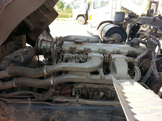 ขายด่วนHINO MEGA320 HISPEED ปี51ดั้มแม่ลูกจัดแนนท์ได้สูงราคาเบาๆใช้เงินไม่มากโทร0843923995