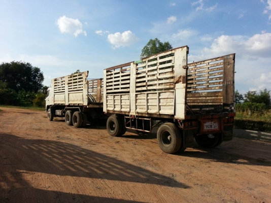 ขายด่วนHINO MEGA320  ปี50ดั้มแม่ลูกจัดแนนท์ได้สูงราคาเบาๆใช้เงินไม่มากโทร0843923995