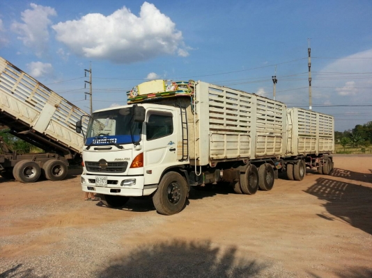 ขายด่วนHINO MEGA260สองเพลาดั้มแม่ลูกไม่ดั้มราคาเบาๆจัดแนนท์ไดสูงรีบจองโทร0843923995