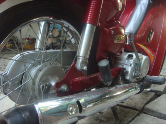 SUZUKI RC100รุ่นหลังสุดเดิมๆสวยๆรถใช้รักษาเครื่องดีมาก