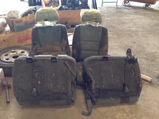 เบาะtoyota landcruser vx80