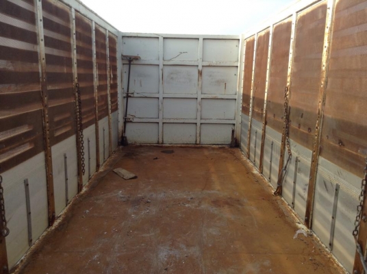 ขายกระบะรถสิบล้ออลูมิเนียมชุดใหญ่ ตัวหัว-ลูกพ่วง