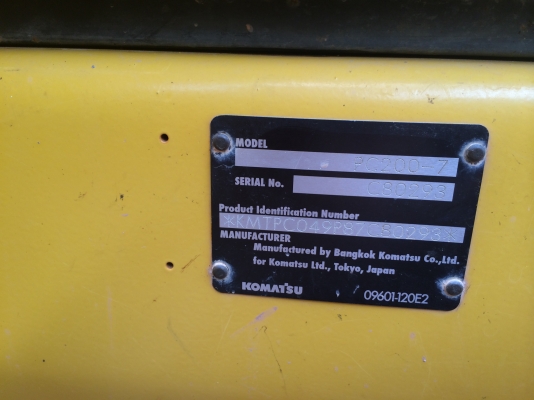 ขายดาวน์..PC200-7 ออกใหม่ป้ายแดง 3966ชม.รถสวยมาก...ขายดาวน์ผ่อนต่อได้เลย....