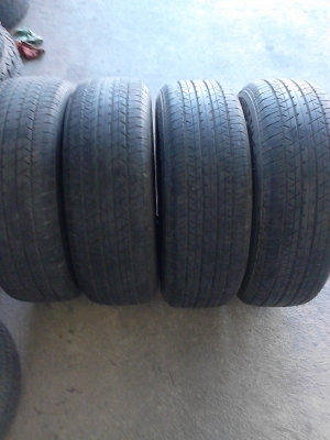 215/60R16 BRIDGESTONE TURANZA  ER33  ปี2011 MADE IN THAILAND ชุด 4 เส้น  TEL.081-427-3941