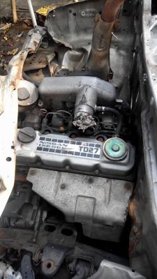 ขาย เครื่อง TD27 ฝาขาว ช่วงล่าง กระปุกเพาร์เวอร์