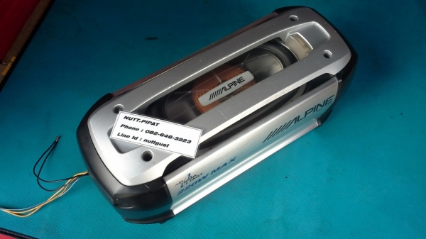 Alpine Subwoofer SWE-1400 แอมป์ในตัว มือสองญี่ปุ่น