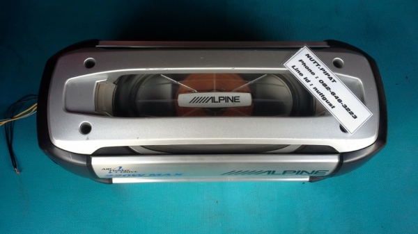 Alpine Subwoofer SWE-1400 แอมป์ในตัว มือสองญี่ปุ่น