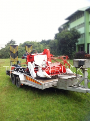 ใหม่ คูโบต้า RT 140 รถนวดเกี่ยวข้าวประหยัดน้ำมัน พร้อมประกัน 3 ปี