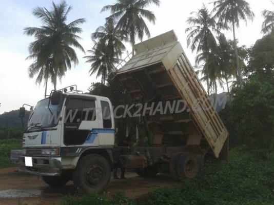 รถบรรทุกดั๊ม 6 ล้อ ยี่ห้อ HINO รุ่น FF172KA รถบรรทุกดั๊ม 6 ล้อ ยี่ห้อ HINO รุ่น FF172KA