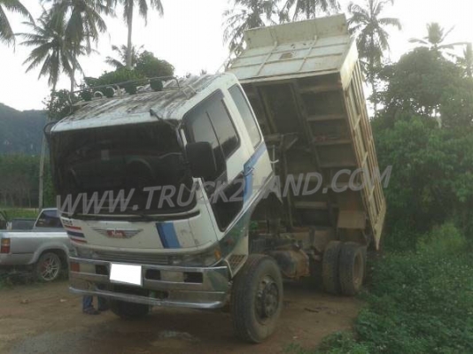 รถบรรทุกดั๊ม 6 ล้อ ยี่ห้อ HINO รุ่น FF172KA รถบรรทุกดั๊ม 6 ล้อ ยี่ห้อ HINO รุ่น FF172KA