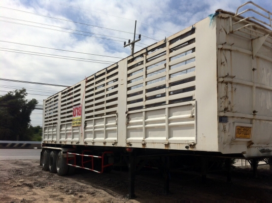 ขายหาง 3 เพลาแท้ ปี55 ยาว12.5 เมตร สูง8