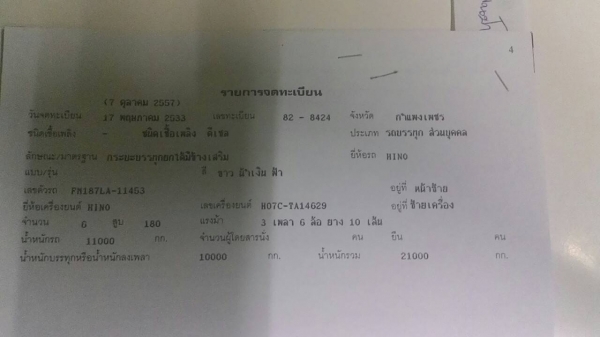 แสงฟ้าเต้นรถ///ขายรถHINO-F18ดั้มเครื่องHO7C-175แรงม้ายางใหม่10เส้น แสงฟ้าเต้นรถ///ขายรถHINO-F18ดั้มเครื่องHO7C-175แรงม้ายางใหม่10เส้น