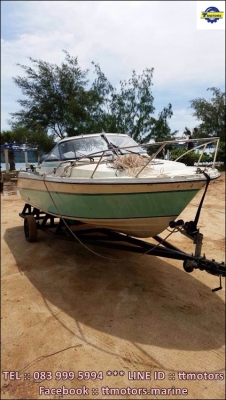 YAMAHA FR21 เครื่อง Yamaha 115 แรง พร้อมเทรลเลอร์อย่างดี เดิมๆจากญี่ปุ่น ไม่มีซ่อม YAMAHA FR21 เครื่อง Yamaha 115 แรง พร้อมเทรลเลอร์อย่างดี เดิมๆจากญี่ปุ่น ไม่มีซ่อม