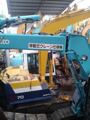 ต้องการขายรถขุดยี่ห้อ KOBELCO-SK75UR-3E รถนอกนำเข้าจากญี่ปุ่น