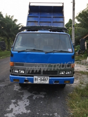 รถบรรทุก 6 ล้อดัมพ์ ยี่ห้อ ISUZU  เครื่อง 100 แรงม้า