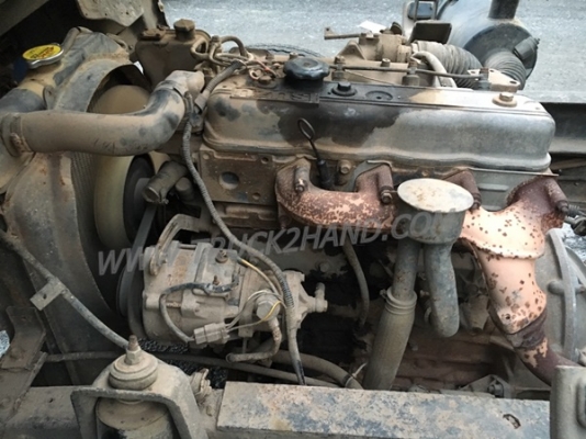 รถบรรทุก 6 ล้อดัมพ์ ยี่ห้อ ISUZU  เครื่อง 100 แรงม้า