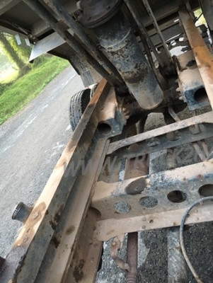 รถบรรทุก 6 ล้อดัมพ์ ยี่ห้อ ISUZU  เครื่อง 100 แรงม้า