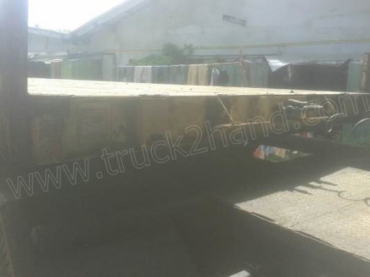 หางพ่วง 2 เพลา เพลากลม RCK ยาว 10.50 เมตร กว้าง 2.50 เมตร