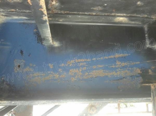 หางพ่วง 2 เพลา เพลากลม RCK ยาว 10.50 เมตร กว้าง 2.50 เมตร