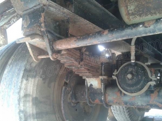 หางพ่วง 2 เพลา เพลากลม RCK ยาว 10.50 เมตร กว้าง 2.50 เมตร