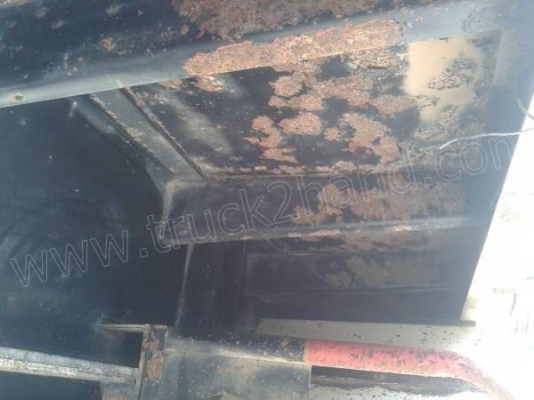 หางพ่วง 2 เพลา เพลากลม RCK ยาว 10.50 เมตร กว้าง 2.50 เมตร