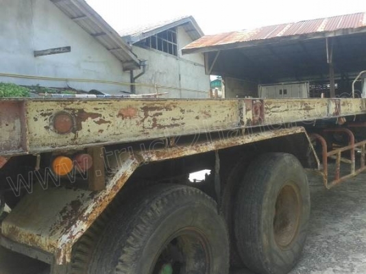 หางพ่วง 2 เพลา เพลากลม RCK ยาว 10.50 เมตร กว้าง 2.50 เมตร