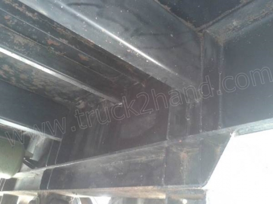 หางพ่วง 2 เพลา เพลากลม RCK ยาว 10.50 เมตร กว้าง 2.50 เมตร