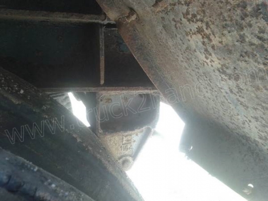 หางพ่วง 2 เพลา เพลากลม RCK ยาว 10.50 เมตร กว้าง 2.50 เมตร