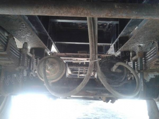 หางพ่วง 2 เพลา เพลากลม RCK ยาว 10.50 เมตร กว้าง 2.50 เมตร