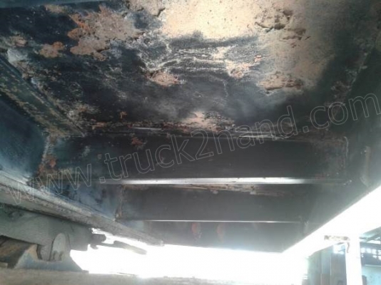 หางพ่วง 2 เพลา เพลากลม RCK ยาว 10.50 เมตร กว้าง 2.50 เมตร