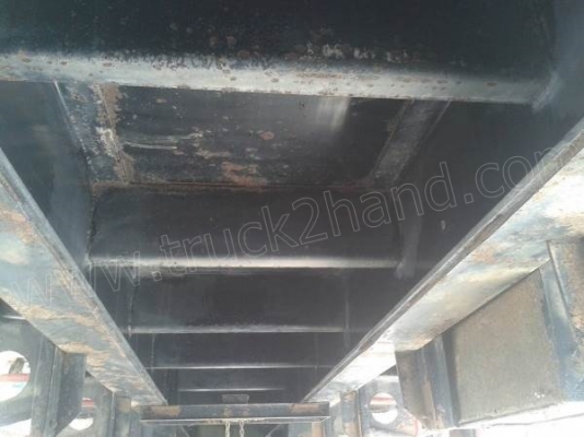 หางพ่วง 2 เพลา เพลากลม RCK ยาว 10.50 เมตร กว้าง 2.50 เมตร