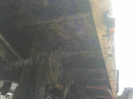 หางพ่วง 2 เพลา เพลากลม RCK ยาว 10.50 เมตร กว้าง 2.50 เมตร