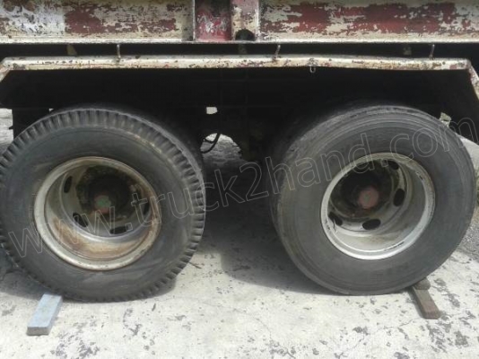 หางพ่วง 2 เพลา เพลากลม RCK ยาว 10.50 เมตร กว้าง 2.50 เมตร